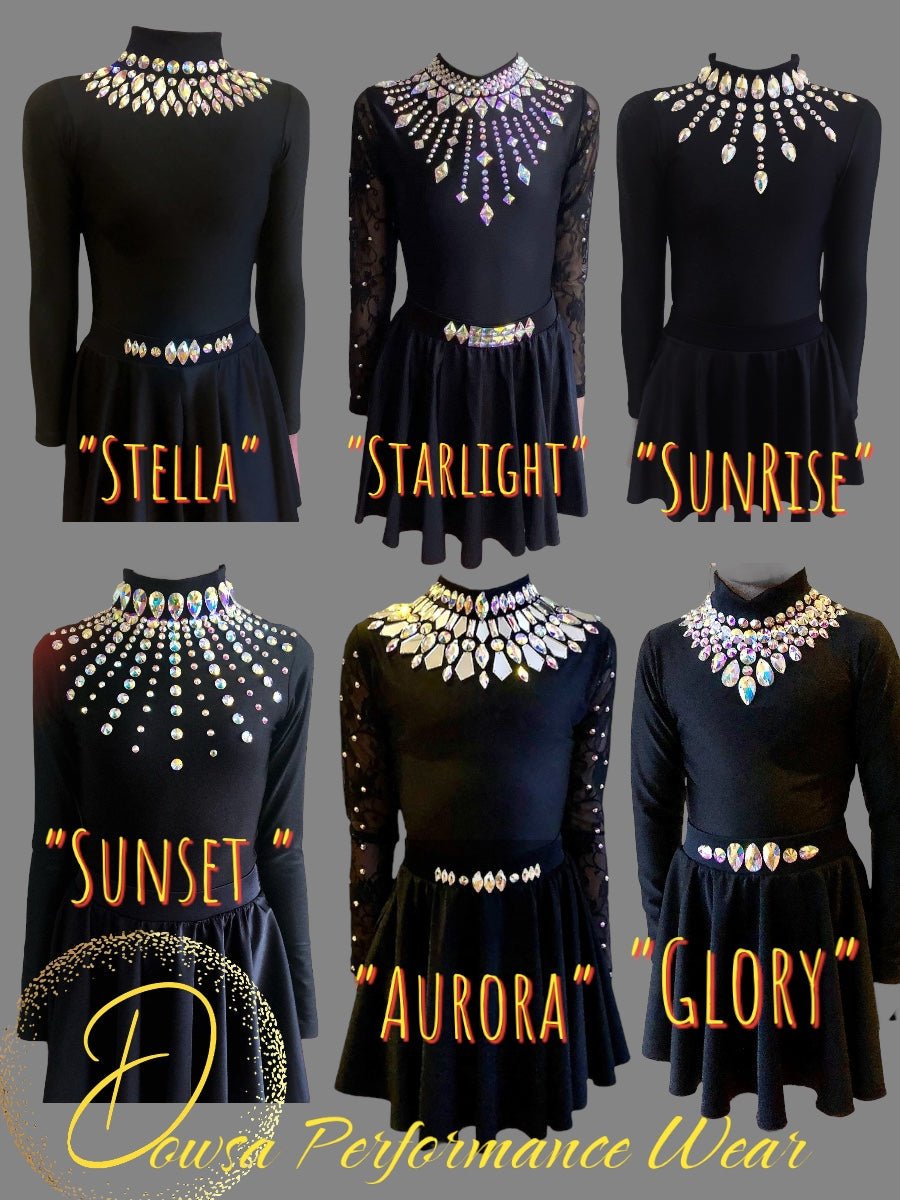 Irish Dance Made to Order Leotard Costumes and Dresses /Feisanna Wear Irish Dance Made to Order Leotard Costumes and Dresses /Feisanna Wear