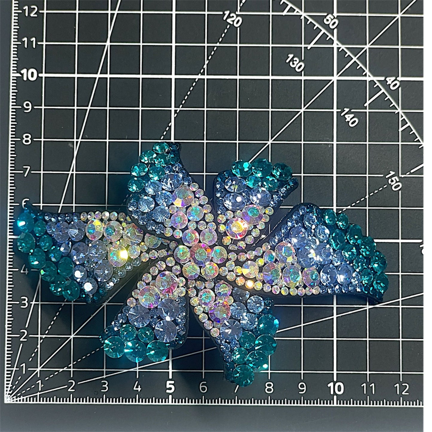 Irish Dance Crystal Hair Clip / Rhinestone Hair Accessory - Dowsa Performance Wear