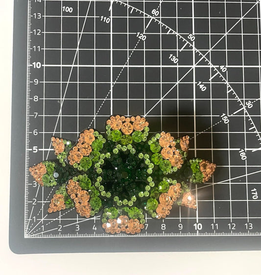 Irish Dance Crystal Hair Clip / Rhinestone Hair Accessory - Dowsa Performance Wear
