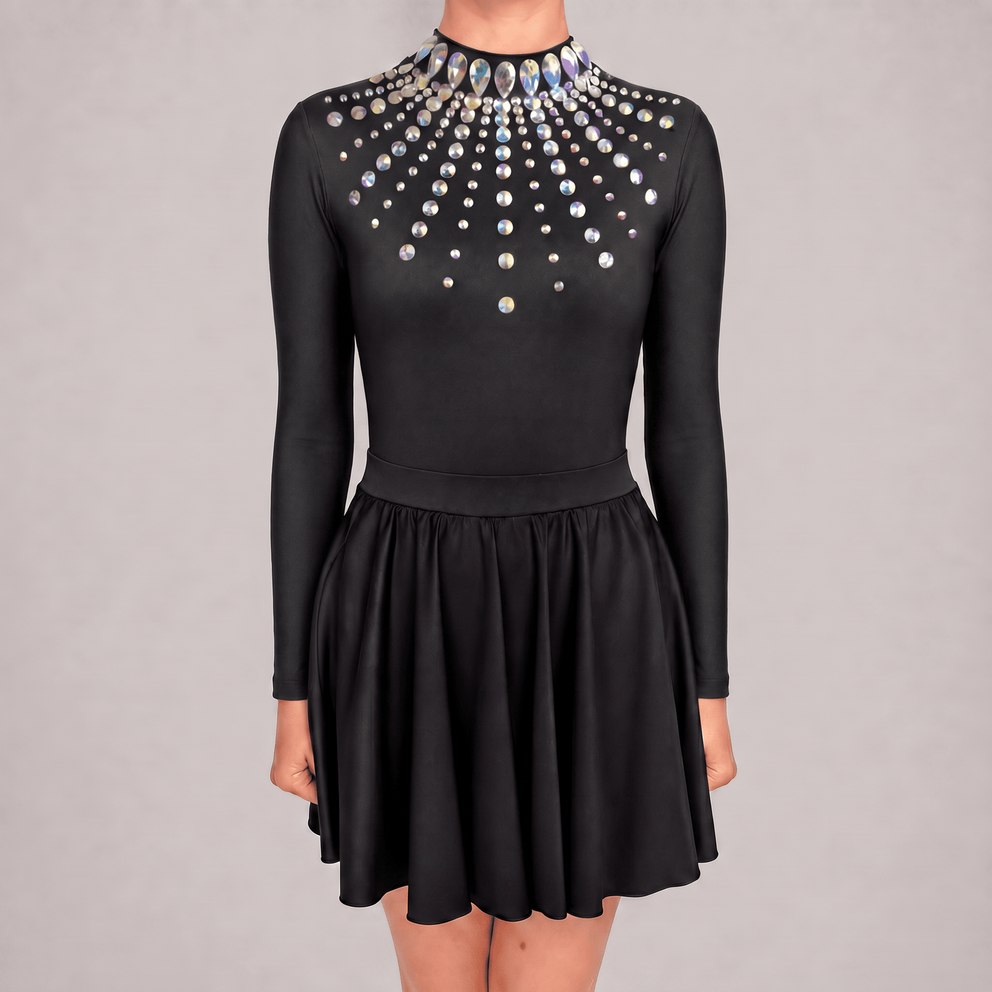 Sunset Embellished Irish Dance Leotard - Dowsa Performance Wear