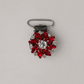 Glass Crystal Flower Irish Dance Number Clip