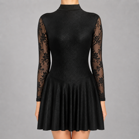 Classic Lace Sleeve Irish Dance Dress - Dowsa Performance Wear