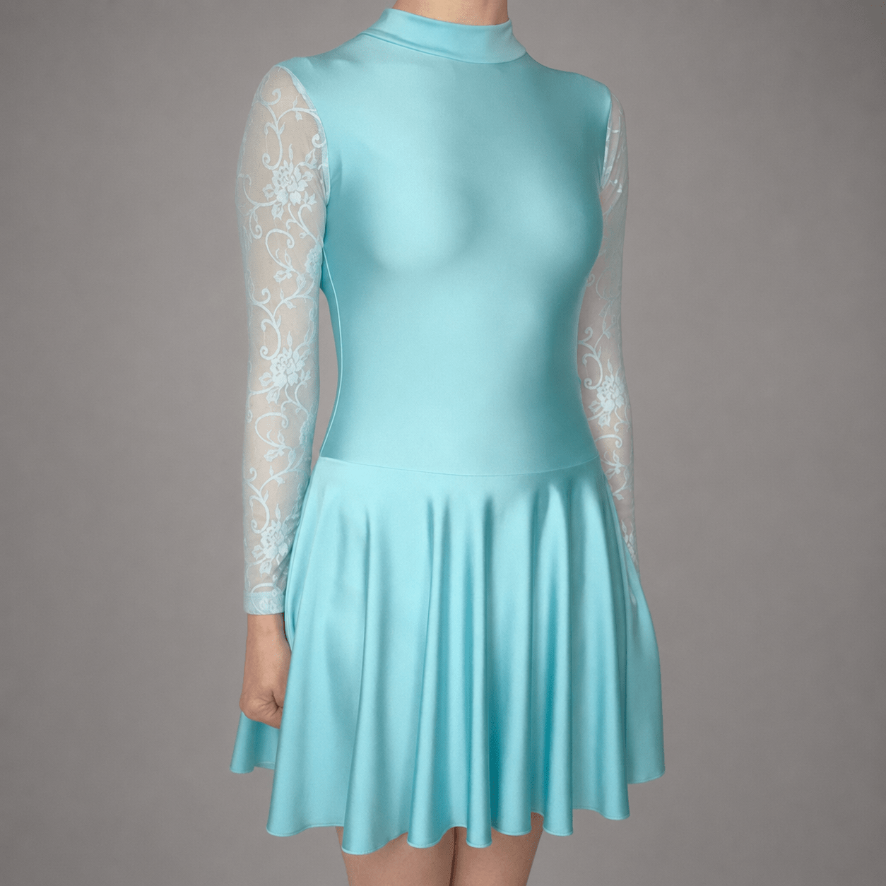 Classic Lace Sleeve Irish Dance Dress - Dowsa Performance Wear