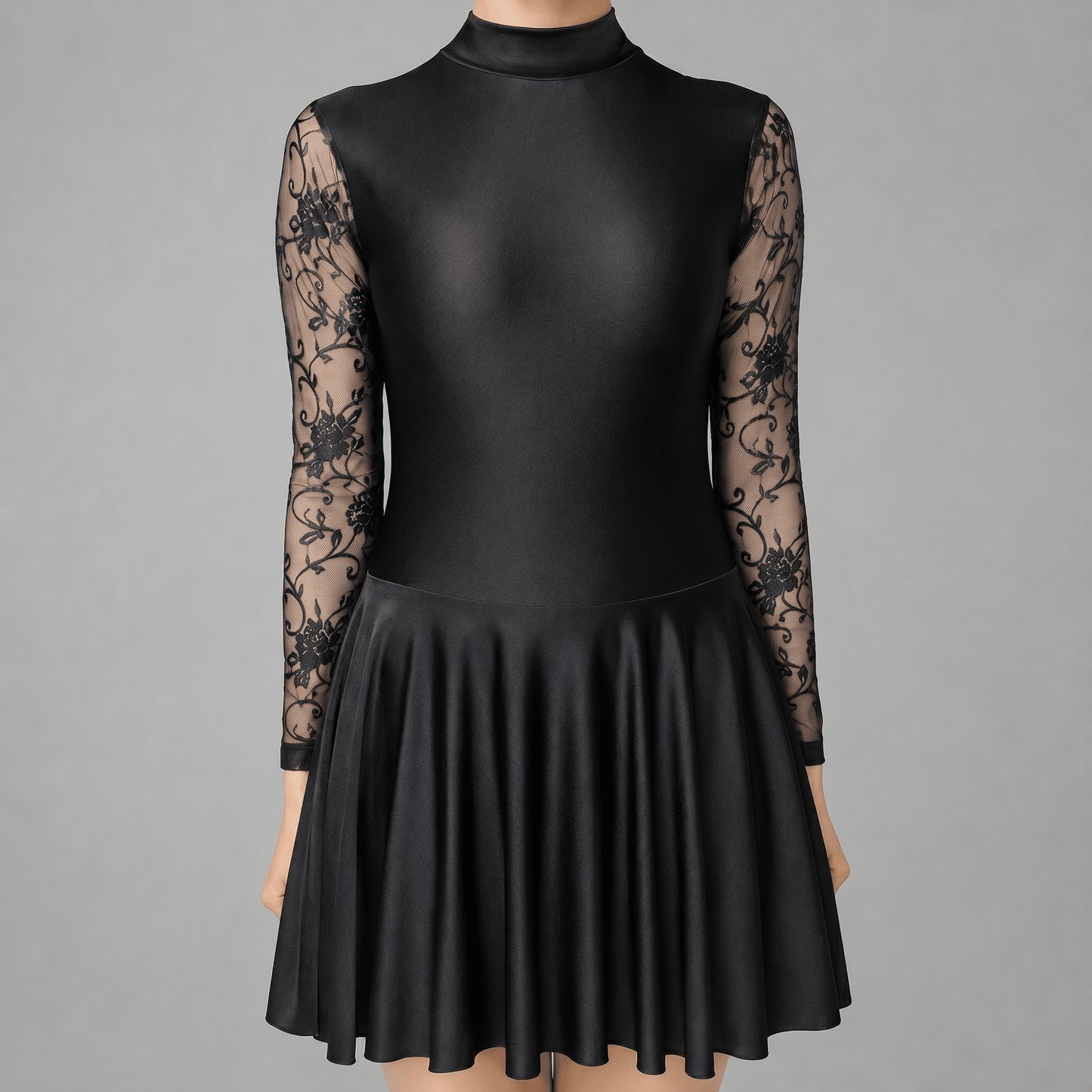 Classic Lace Sleeve Irish Dance Dress - Colour Choices - Dowsa Performance Wear