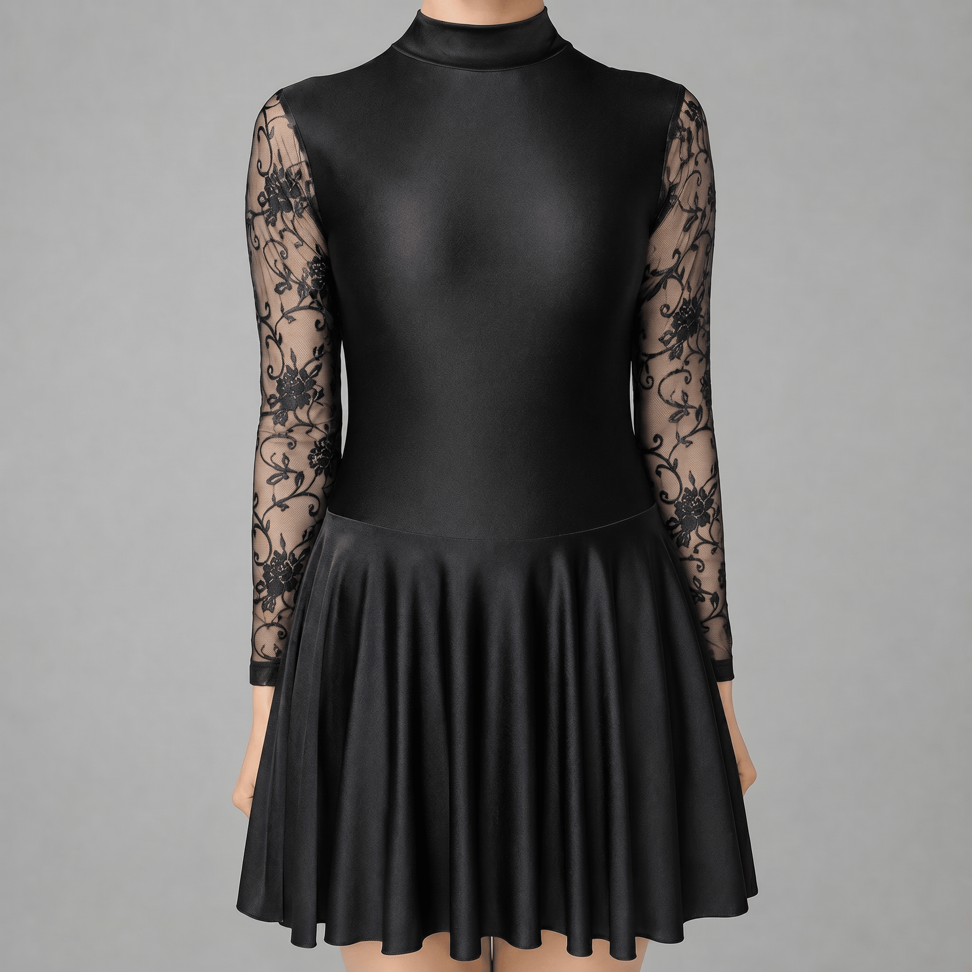 Classic Lace Sleeve Irish Dance Dress - Colour Choices - Dowsa Performance Wear