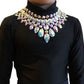 Irish Dance Dress "GLORY" Embellished Lycra Leotard / Lycra Skirt - Dowsa Performance Wear
