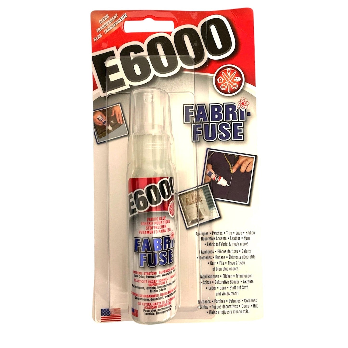 E6000 Fabri - Fuse Fabric Glue 59.1ml - Dowsa Performance Wear