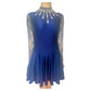 Irish Dance All In One Dress "SUNRISE" Embellishment in Black / Navy Blue / Sky Blue - Dowsa Performance Wear
