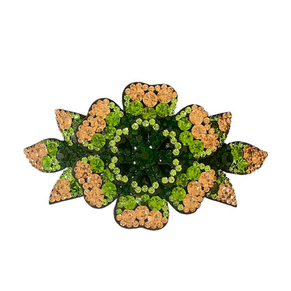 Irish Dance Crystal Hair Clip / Rhinestone Hair Accessory - Dowsa Performance Wear
