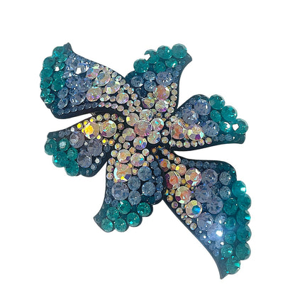 Irish Dance Crystal Hair Clip / Rhinestone Hair Accessory - Dowsa Performance Wear