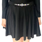 Irish Dance Dress "GRACE" Embellished Shiny Lycra Leotard / Shiny Lycra CIrcular Skirt - Dowsa Performance Wear