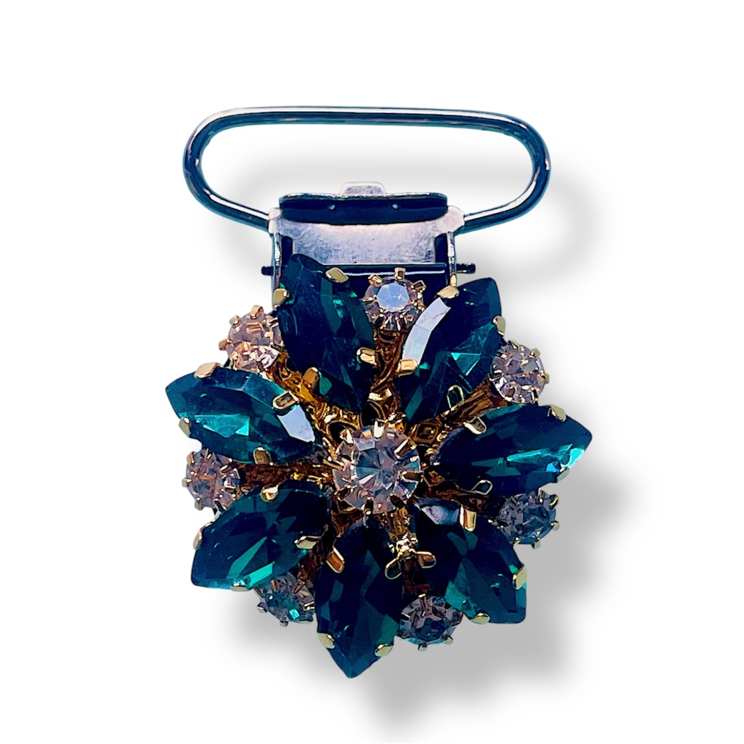 Irish Dance GREEN Lycra Leotard EMBELLISHED - Dowsa Performance Wear