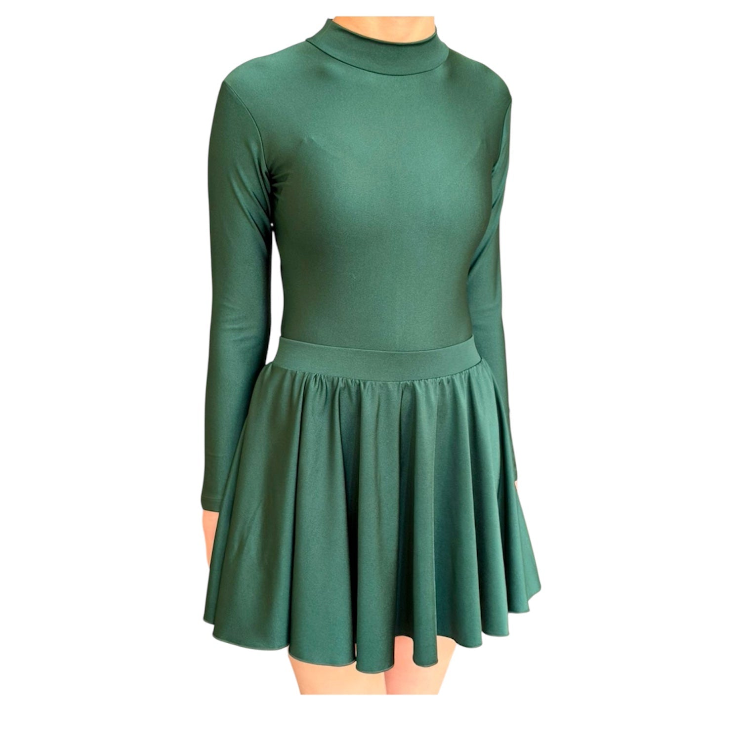 Irish Dance GREEN Lycra Leotard EMBELLISHED Irish Dance GREEN Lycra Leotard EMBELLISHED