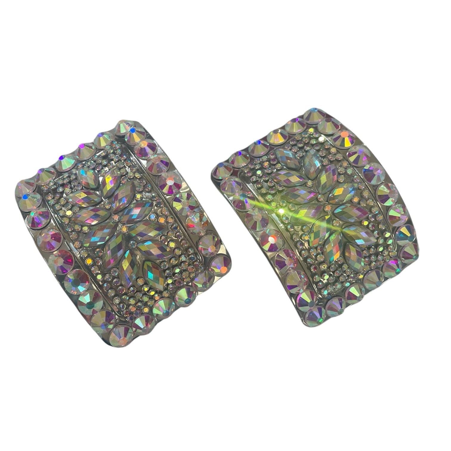 Irish Dance Jig Shoe AB Rhinestone Buckles - Dowsa Performance Wear