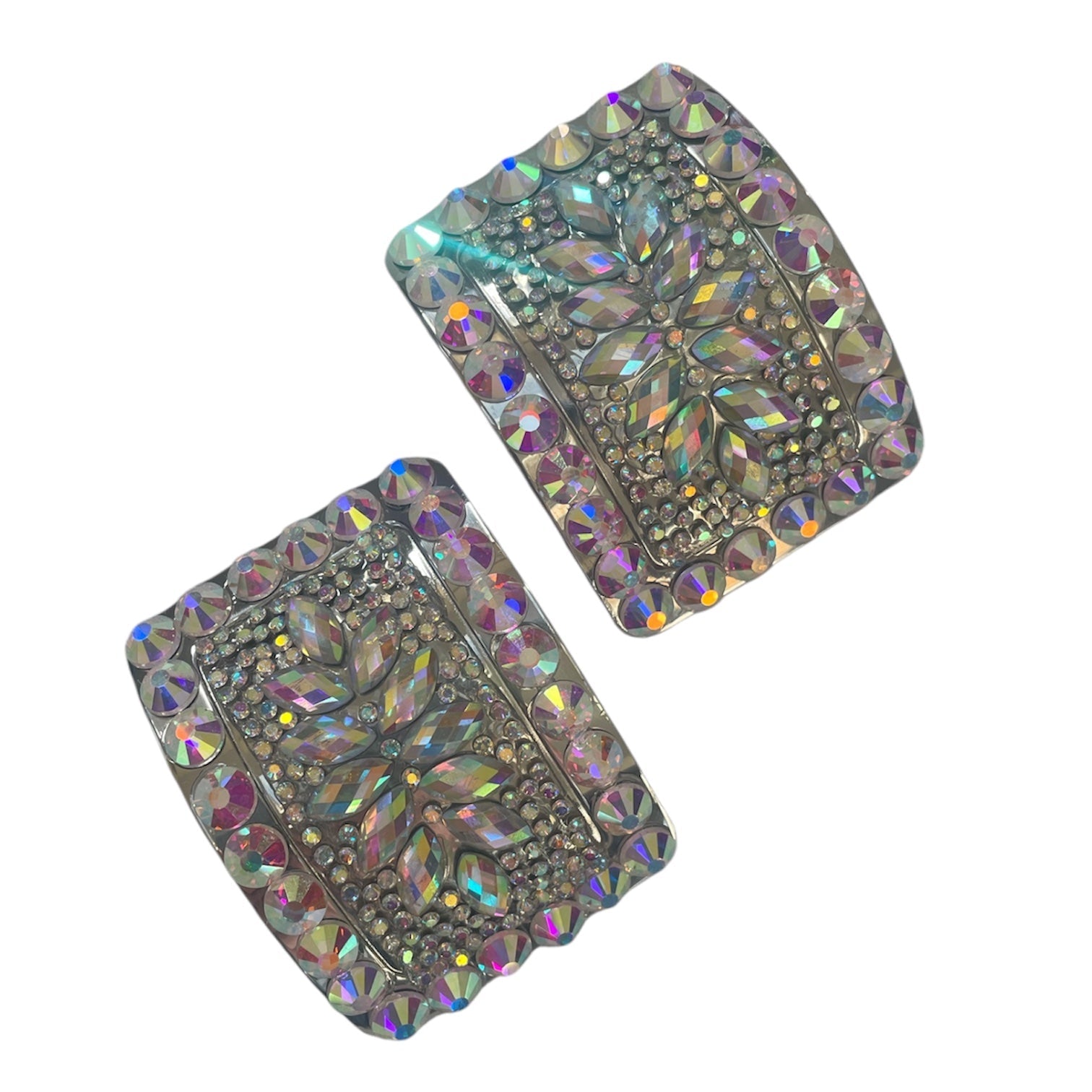 Irish Dance Jig Shoe AB Rhinestone Buckles - Dowsa Performance Wear