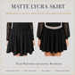 Matte Lycra Irish Dance Skirt - Dowsa Performance Wear