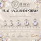 Non-Hotfix Flatback Rhinestones - Dowsa Performance Wear