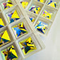 Premium K9 Sew - on SQUARE Glass Gemstones / Crystal Non - Hotfix Flatback Rhinestones - Dowsa Performance Wear