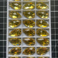 Premium K9 Sew - on TEARDROP Glass Gemstones / Crystal Non - Hotfix Flatback Rhinestones - Dowsa Performance Wear