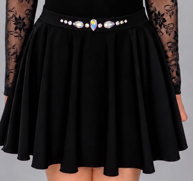 Shiny Lycra Irish Dance Skirt - Dowsa Performance Wear