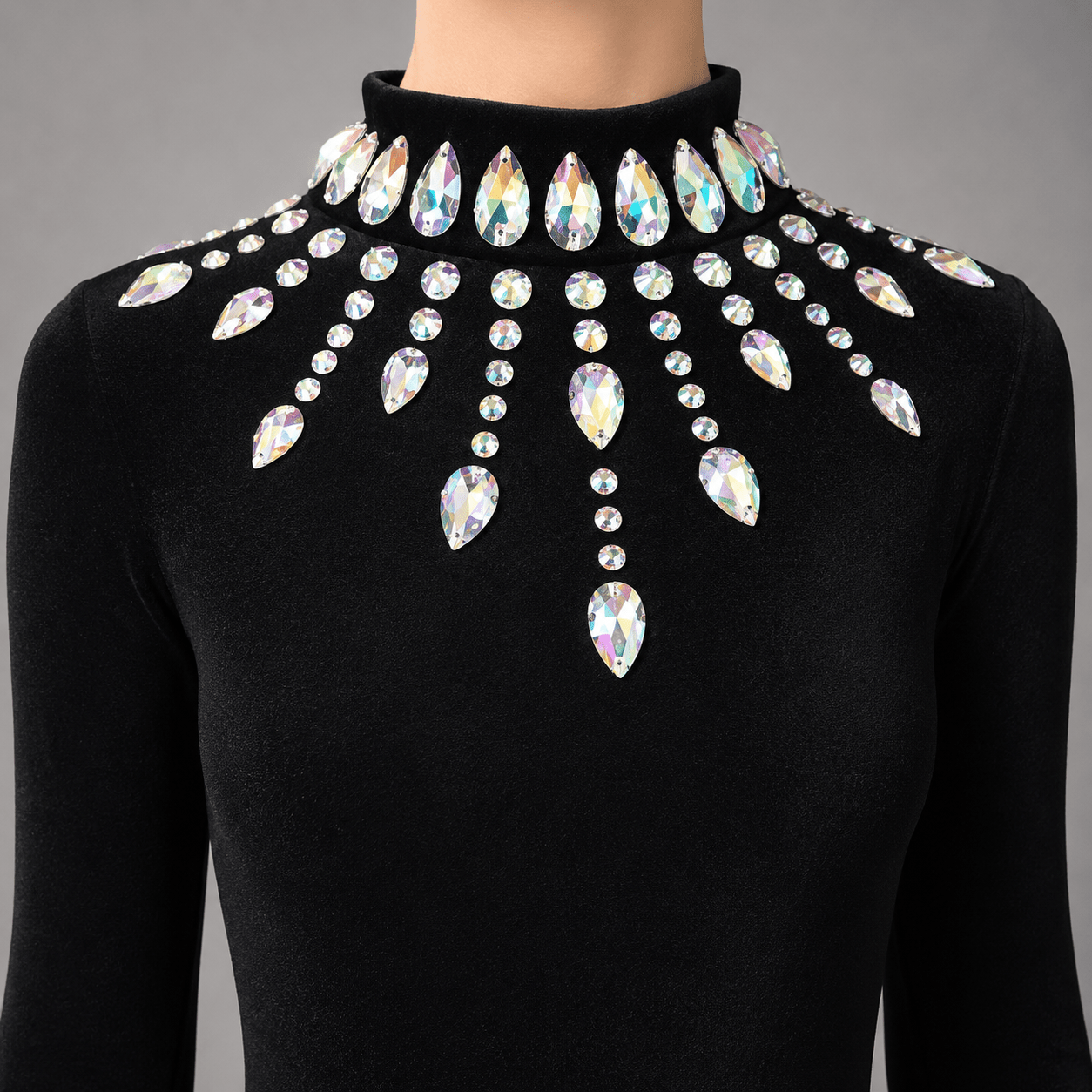 Sunrise Embellished Irish Dance Leotard - Dowsa Performance Wear