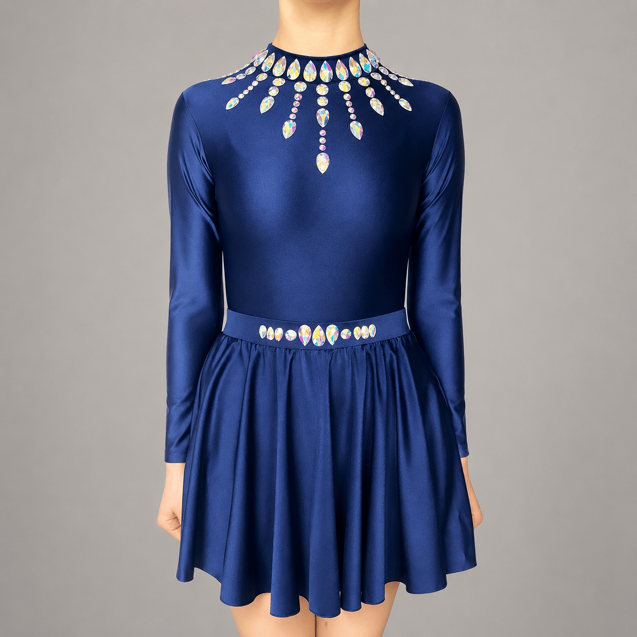Sunrise Embellished Irish Dance Leotard - Dowsa Performance Wear
