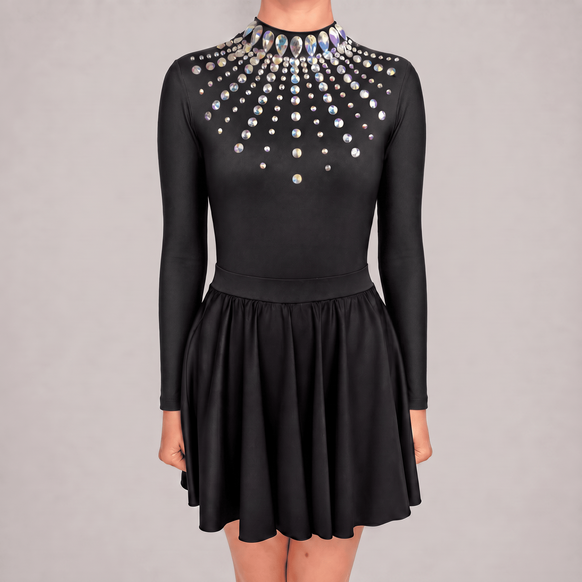 Sunset Embellished Irish Dance Leotard - Dowsa Performance Wear