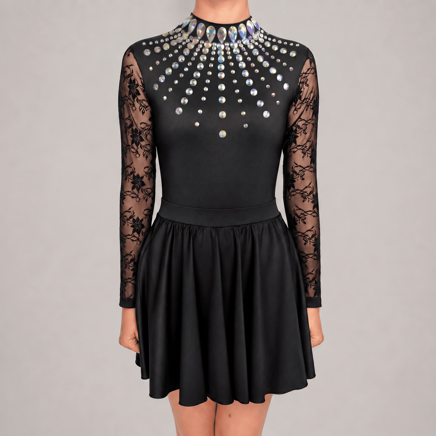 Sunset Embellished Irish Dance Leotard - Dowsa Performance Wear